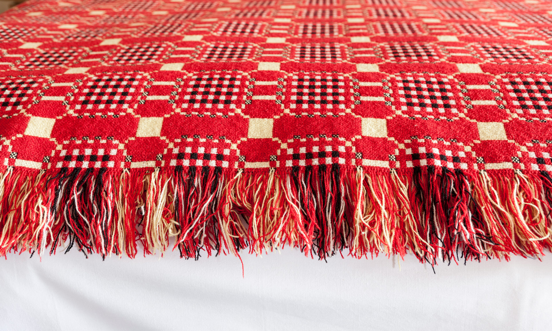Traditional Welsh blanket