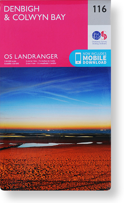 OS Landranger 116 – Dinbych & Bae Colwyn