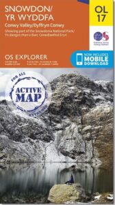 OS Explorer OL17 Snowdon / Yr Wyddfa (Map Actif)