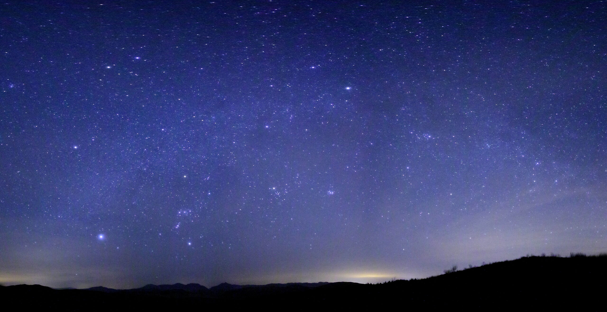 Dark skies in Eryri National Park 