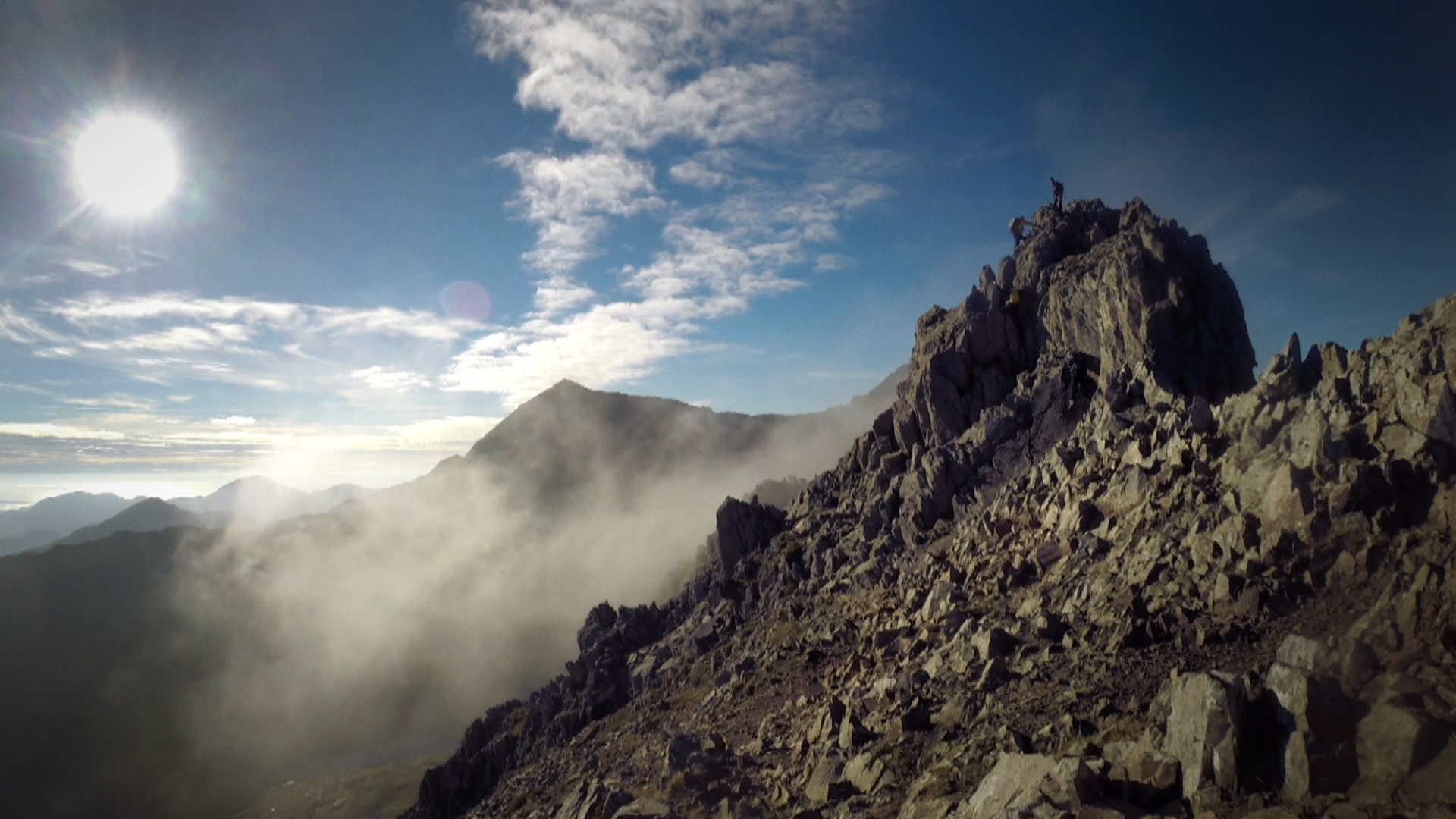 A view of Crib Goch