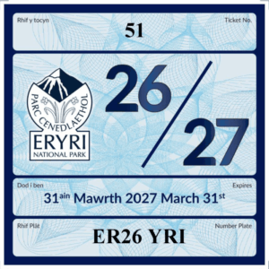 Trwydded Parcio Blynyddol